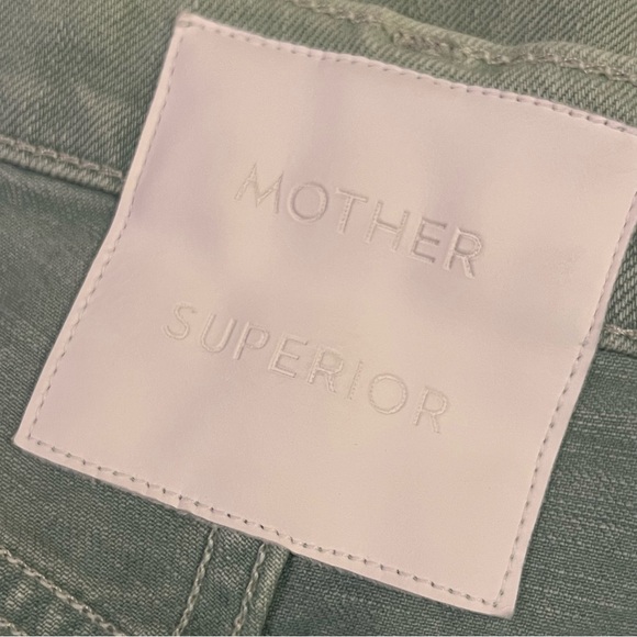 MOTHER Superior The Tomcat Chew Color The Devil Drinks Coffee Mint Green size 29 - Picture 10 of 16